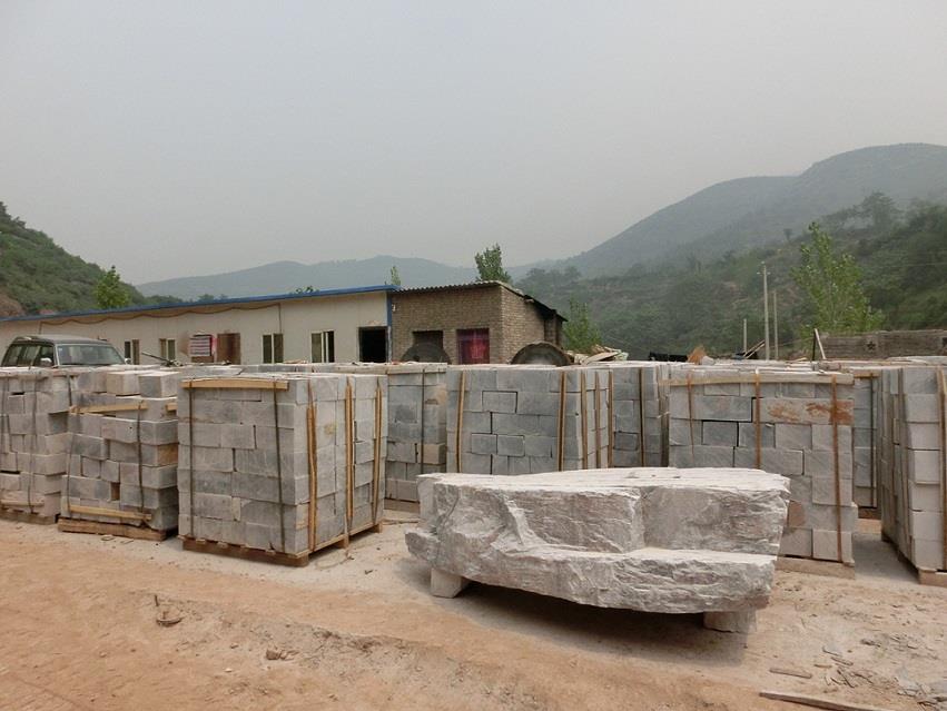 馬路磚，路邊石加工客戶現(xiàn)場(chǎng)